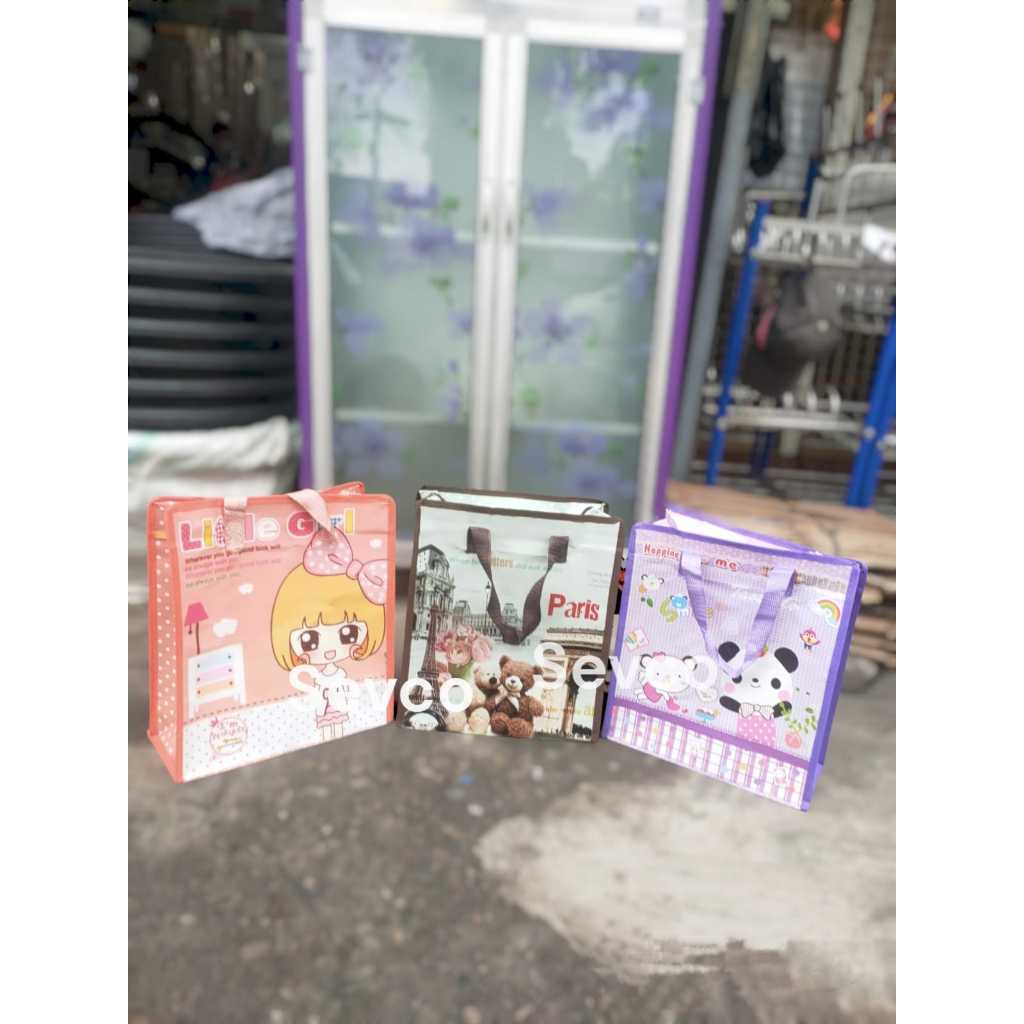 

Tas Karung Plastik Karakter 28 x 32 cm / Tas Kantong Plastik Serbaguna