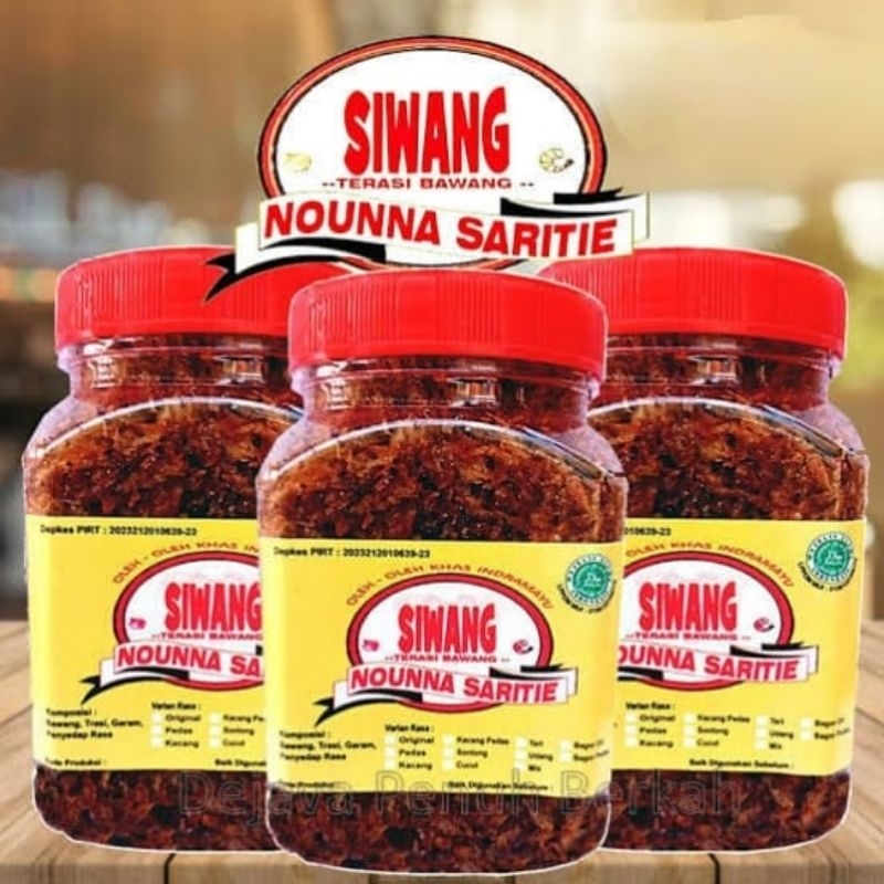 

PAKET 3 TOPLES SIWANG // TERASI BAWANG KHAS CIREBON