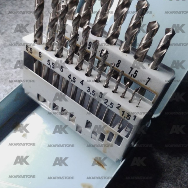 PROJOBBER Set Mata Bor Besi 1mm - 10mm