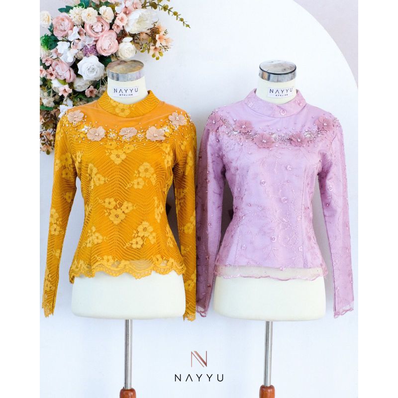 Atasan Kebaya Brokat Payet