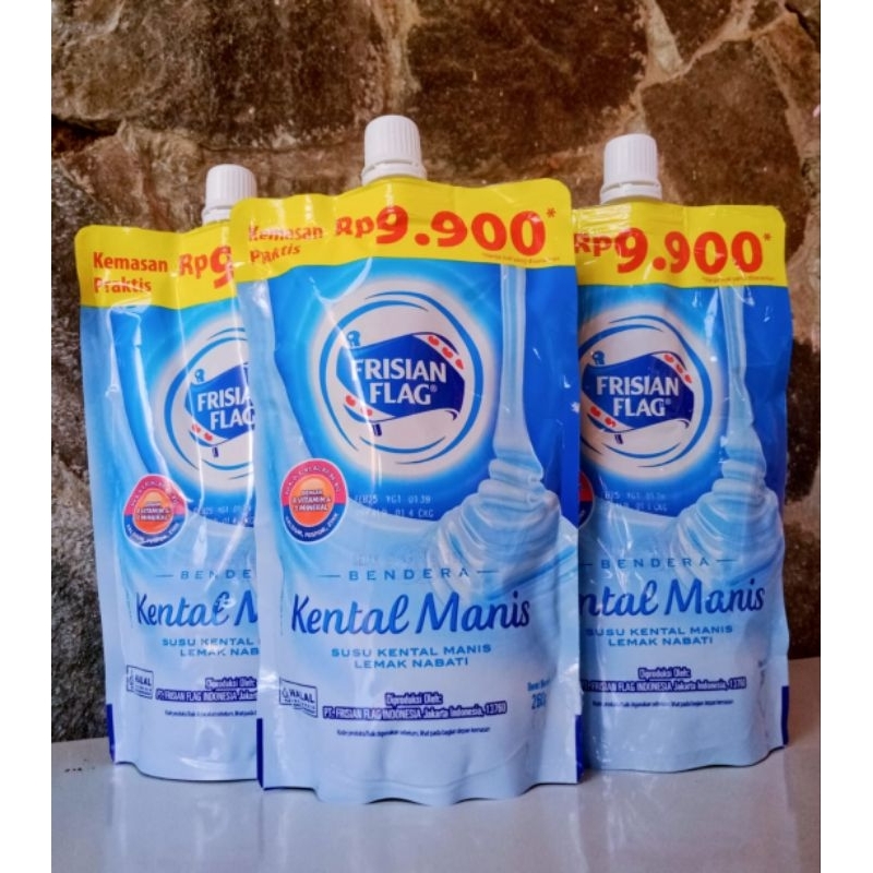 

FRISIAN FLAG 260gr Susu Kental Manis Murah Enak Halal