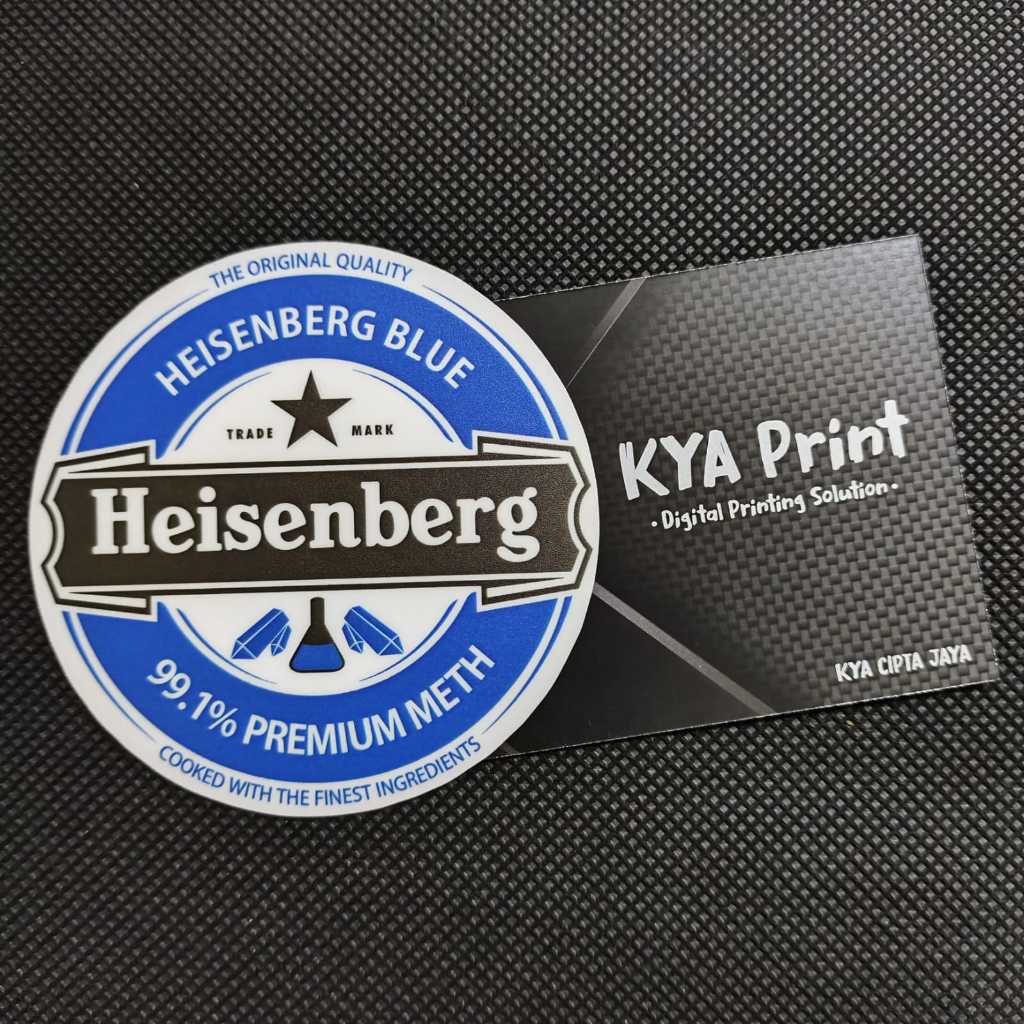 

Premium Sticker Breaking Bad Heisenberg Brand