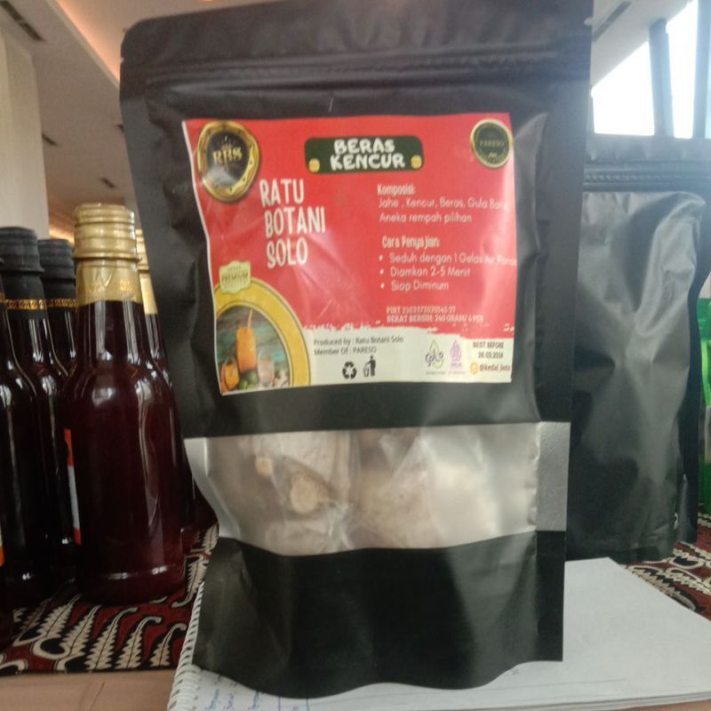 

RAMUAN BERAS KENCUR SIAP SEDUH