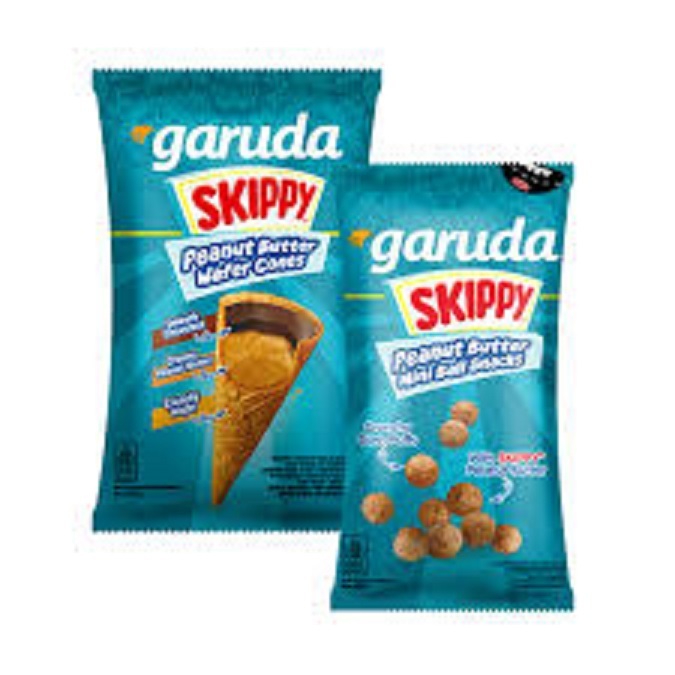 

Snack GARUDA SKIPPY PEANUT BUTTER Wafer Renceng isi 10Pcs