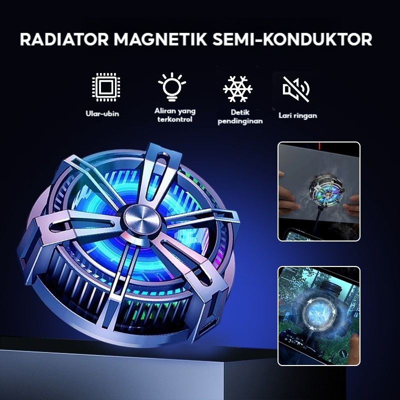 Cooler Phone Pendingin Magnet Magnetic Hp Hp Universal