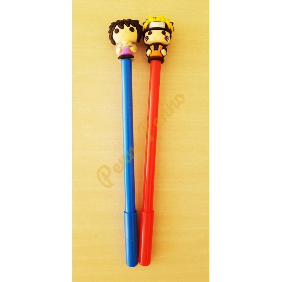 

Pulpen Gel Model Batman / Superhero / Spiderman / Naruto / Bus