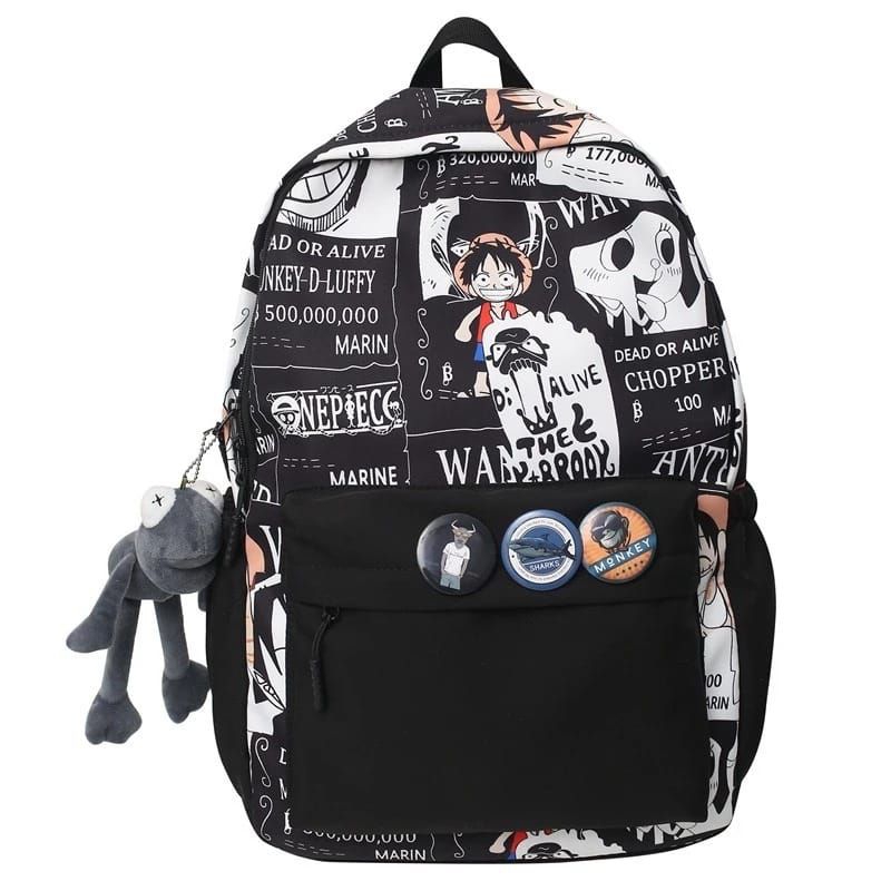 Tas Ransel Pria one piece Tas backpack sekolah one piece