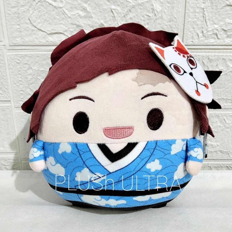 Fuwa M Tanjiro Kamado Demon Slayer Kimetsu No Yaiba Anime Plush Toy Doll Boneka