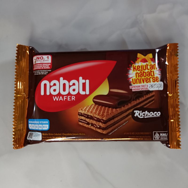 

Nabati wafer richoco coklat 43gr