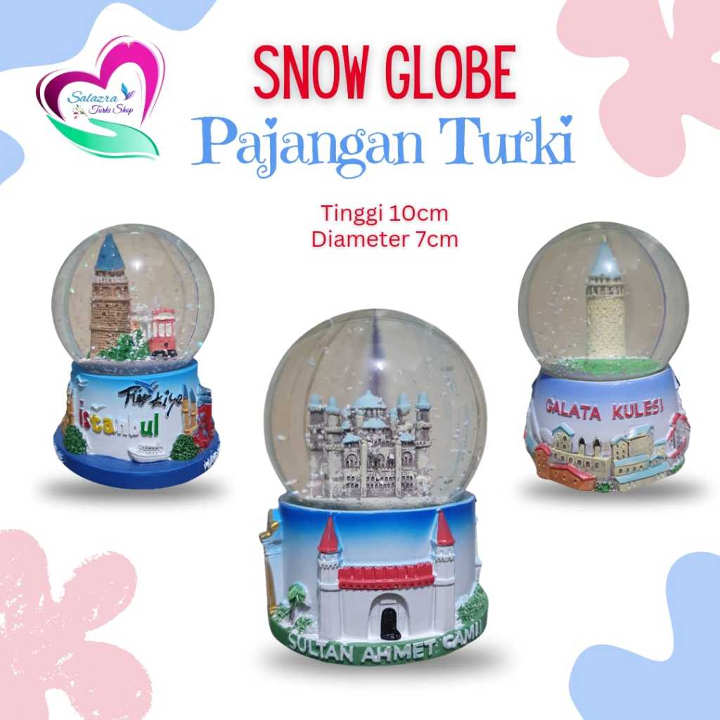 Snow Globe Cappadocia Turki | Snow Globe Turki | Souvenir Turki Istanbul