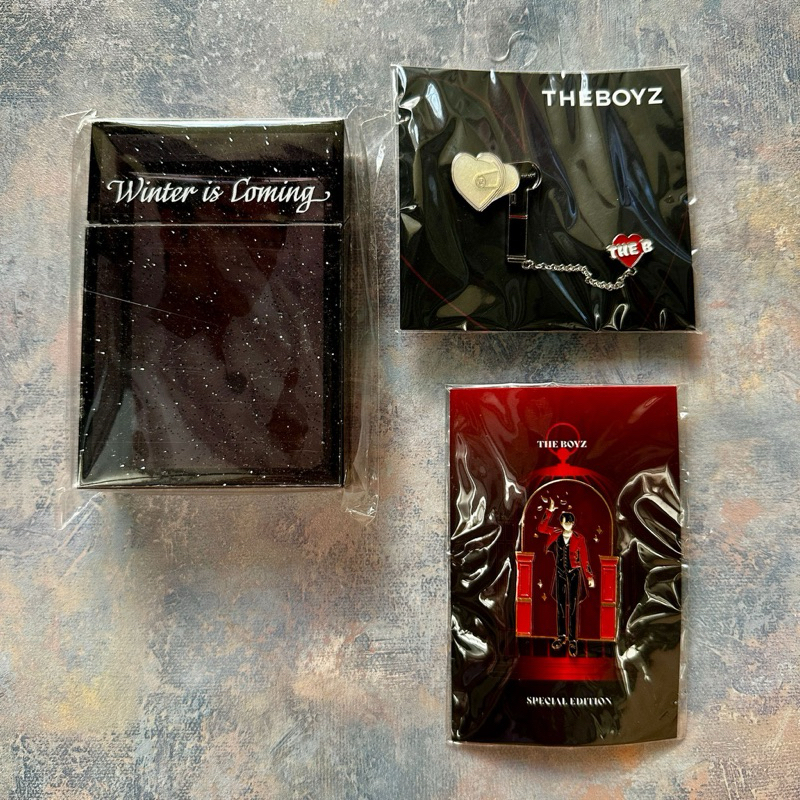 THE BOYZ TBZ KINGDOM MERCH MD SPECIAL EDITION PHOTOCARD PC MULTI CASE HOLDER SET WINTER IS COMING LI