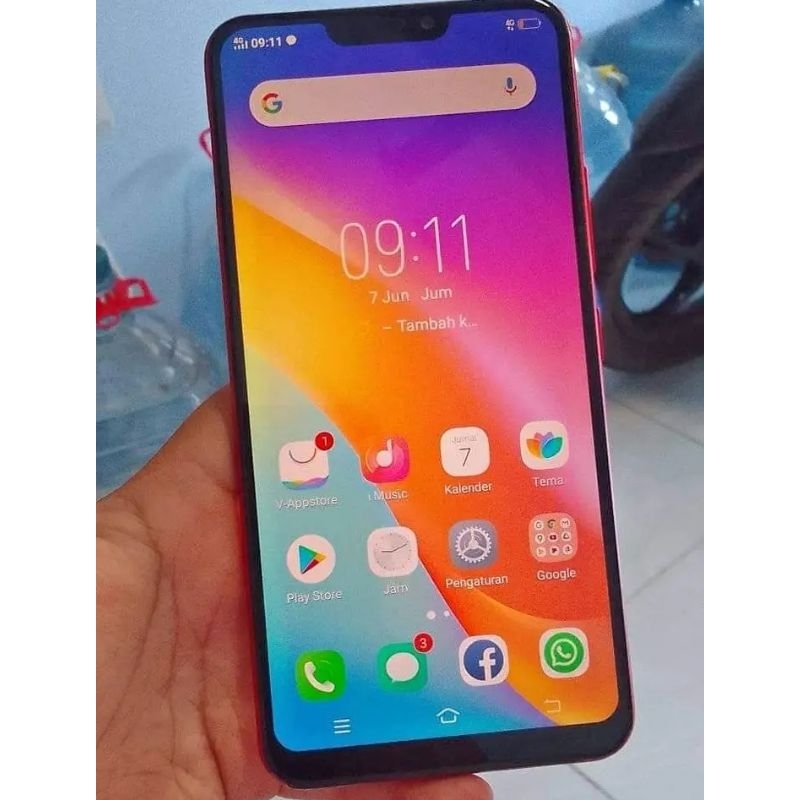 HP second Vivo Y81 siap Pakai normal Bergaransi