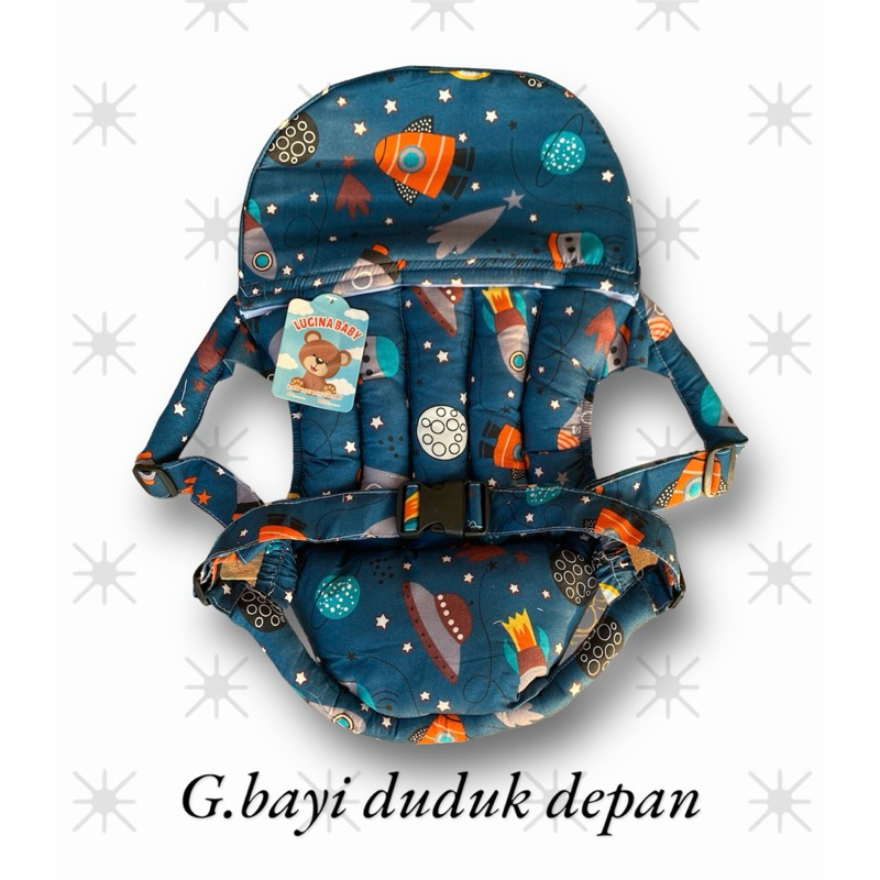 GENDONGAN BAYI DUDUK DEPAN