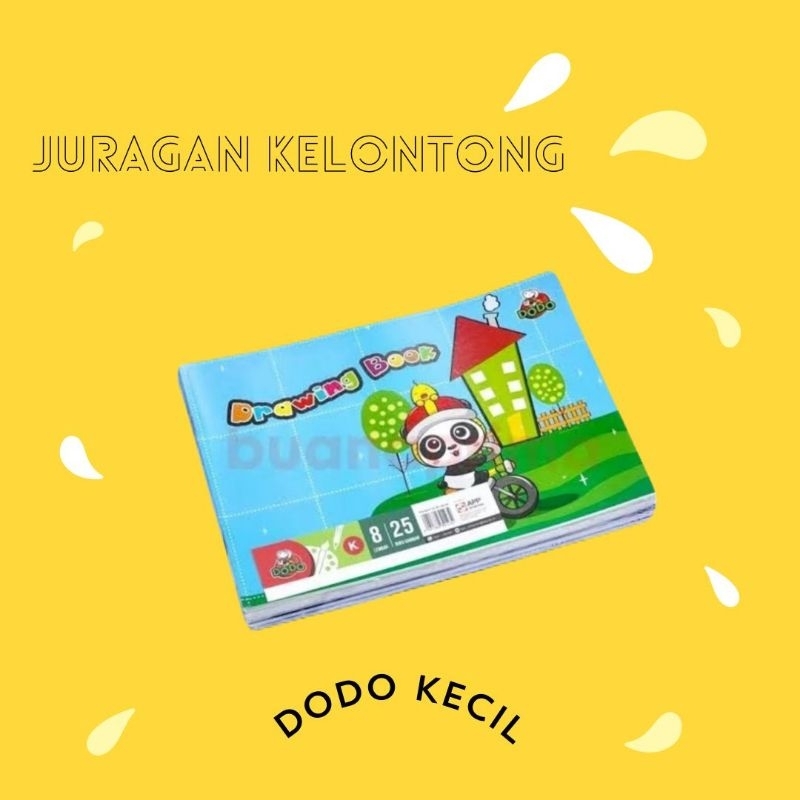 

buku gambar dodo kecil / buku menggambar /drawing book