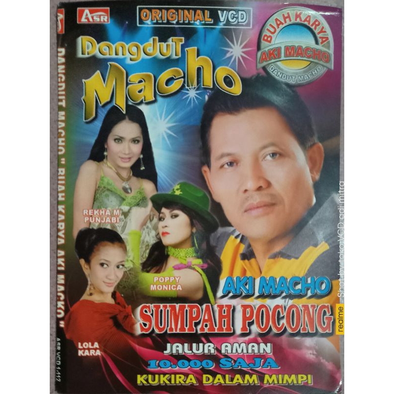VCD original dangdut macho