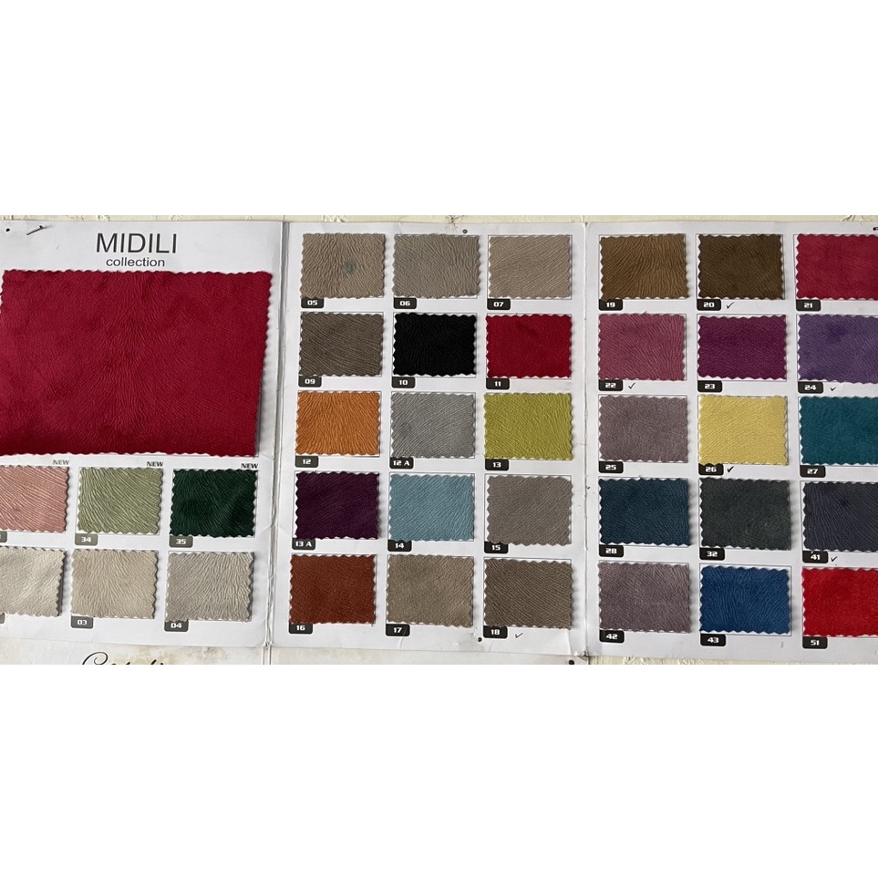 KODE P48P HARGA TERMURAH KAIN POLOS MIDILI  KAIN MEDALIKAIN TAVOSMIDILLI UNTUK FURNITURE KURSI SOFA 
