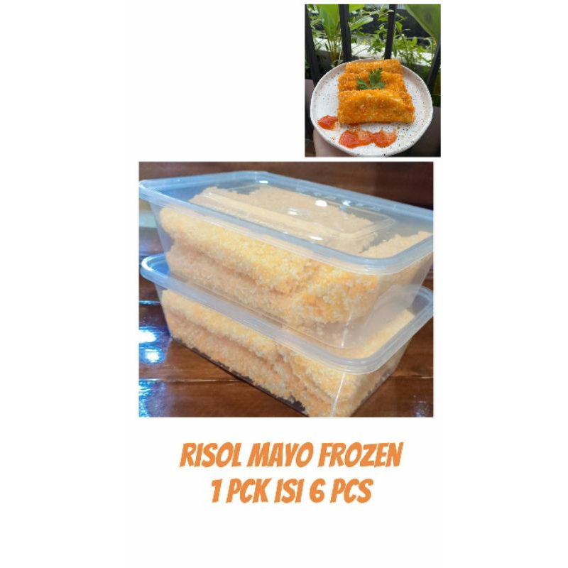 

RISOL MAYO FROZEN PREMIUM HOMEMADE , ISI 6 PCS