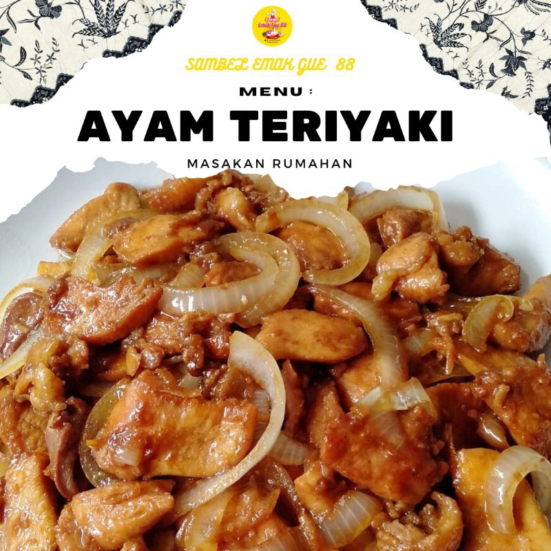 

AYAM TERIYAKI/500ML(kemasan thinwill/ plastik vacum)