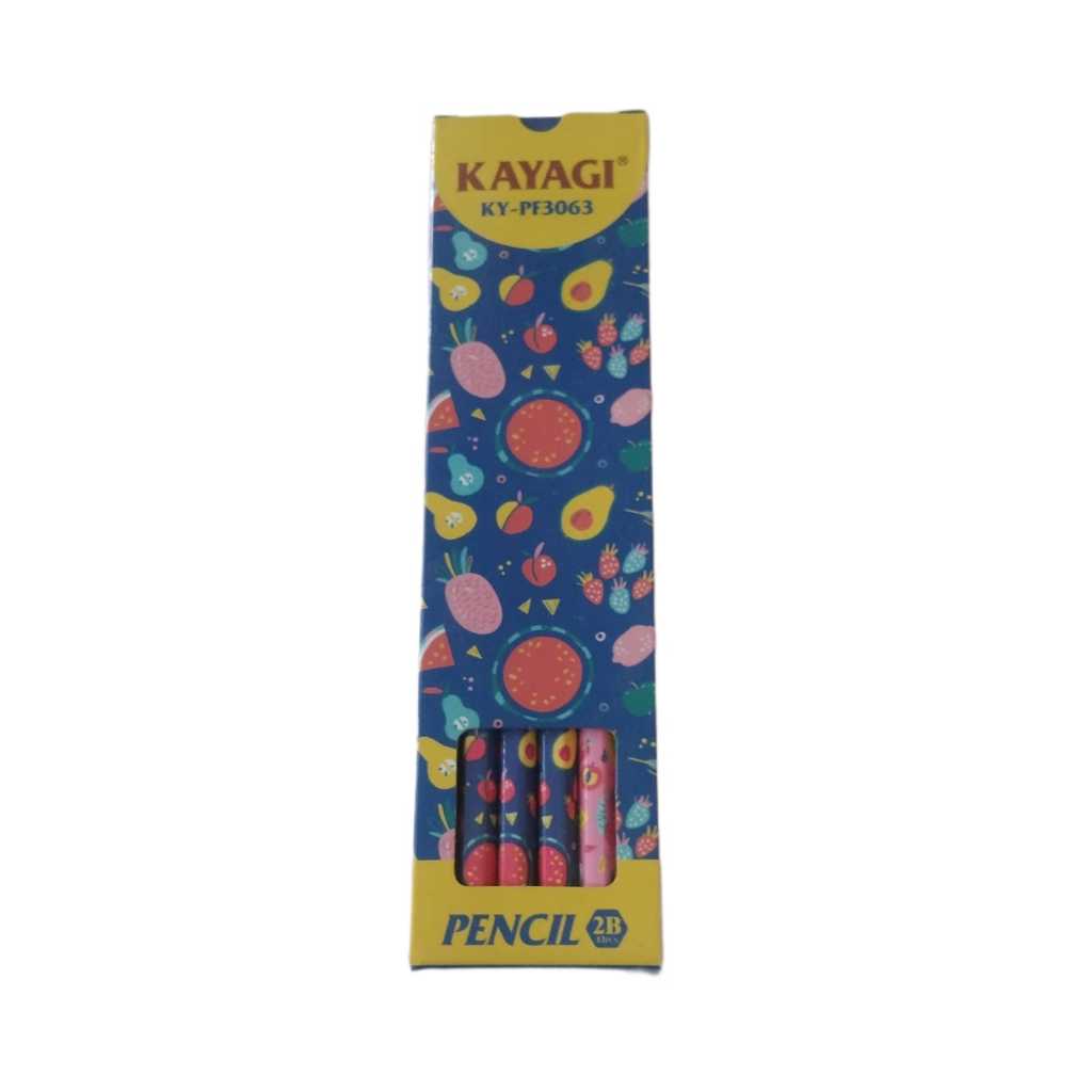 

PENSIL KAYAGI KY-PF3063 WARNA-WARNI 1 PACK ISI 12