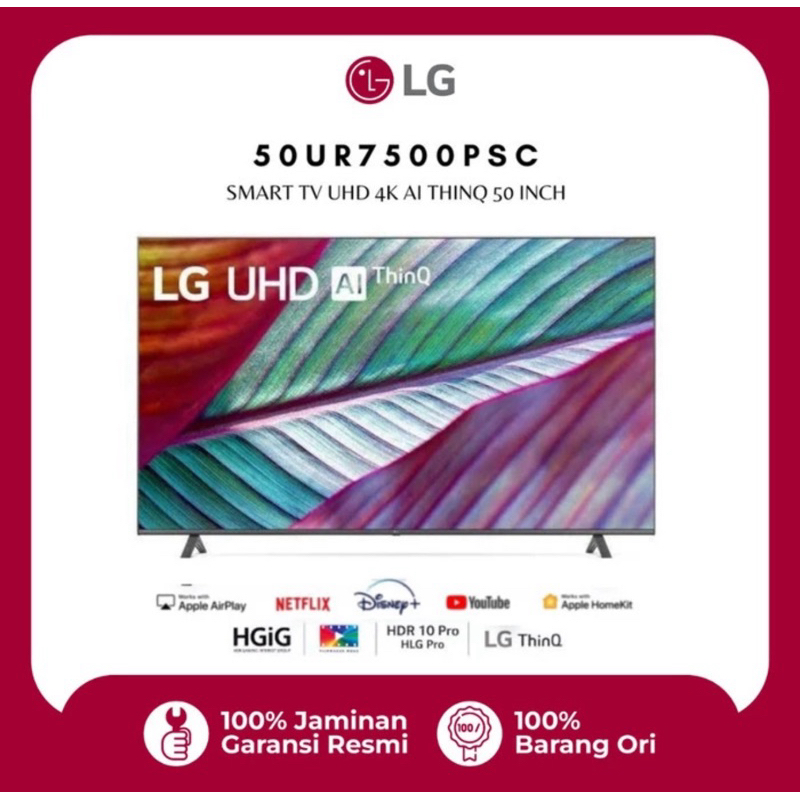 TV LG 50UR7500 50 inch UHD SMART TV