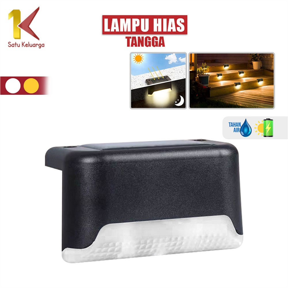 Satu Keluarga Lampu Tangga Sudut Jalan Atap Tenaga Surya C1024 Lampu Hias Lampu Taman Outdoor Panel 