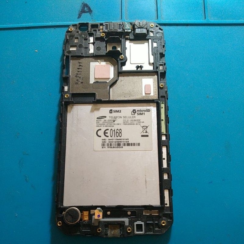 frame dudukan lcd Samsung j320g j3 2016 original bonus