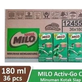 

Milo Active Go UHT Susu Coklat 180ml 1 dus