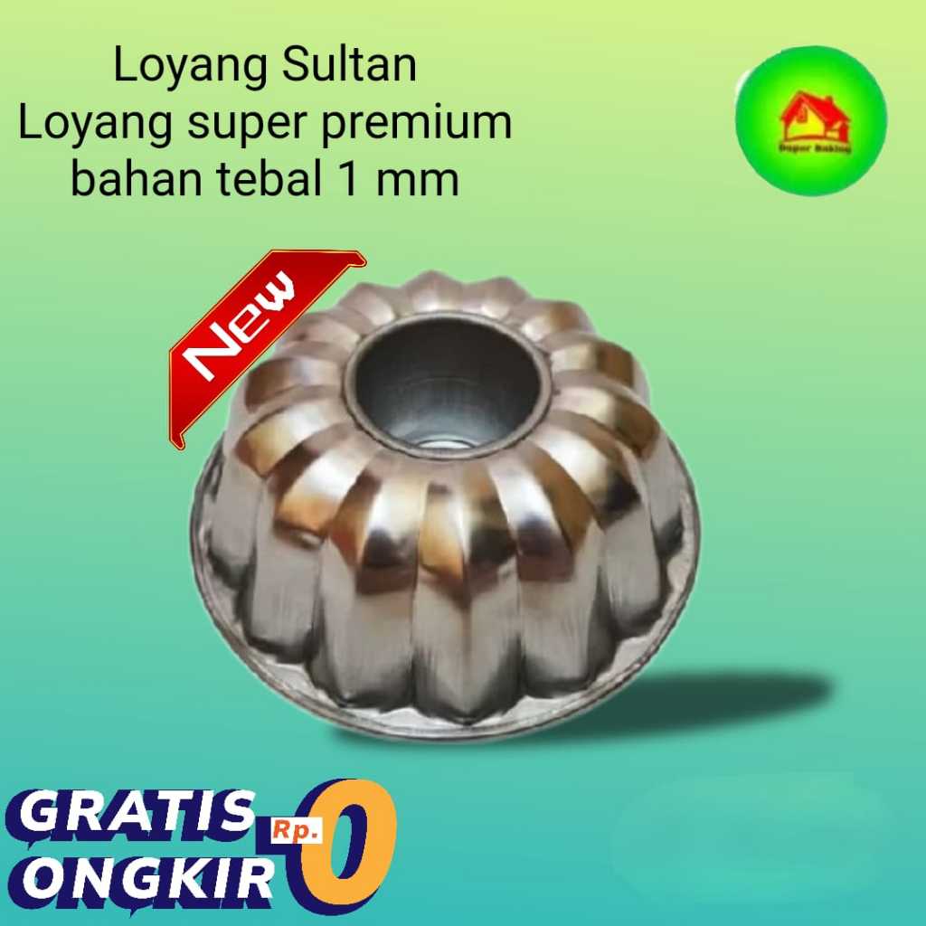 LOYANG KUE SULTAN / LOYANG ANTI LENGKET/ LOYANG PREMIUM