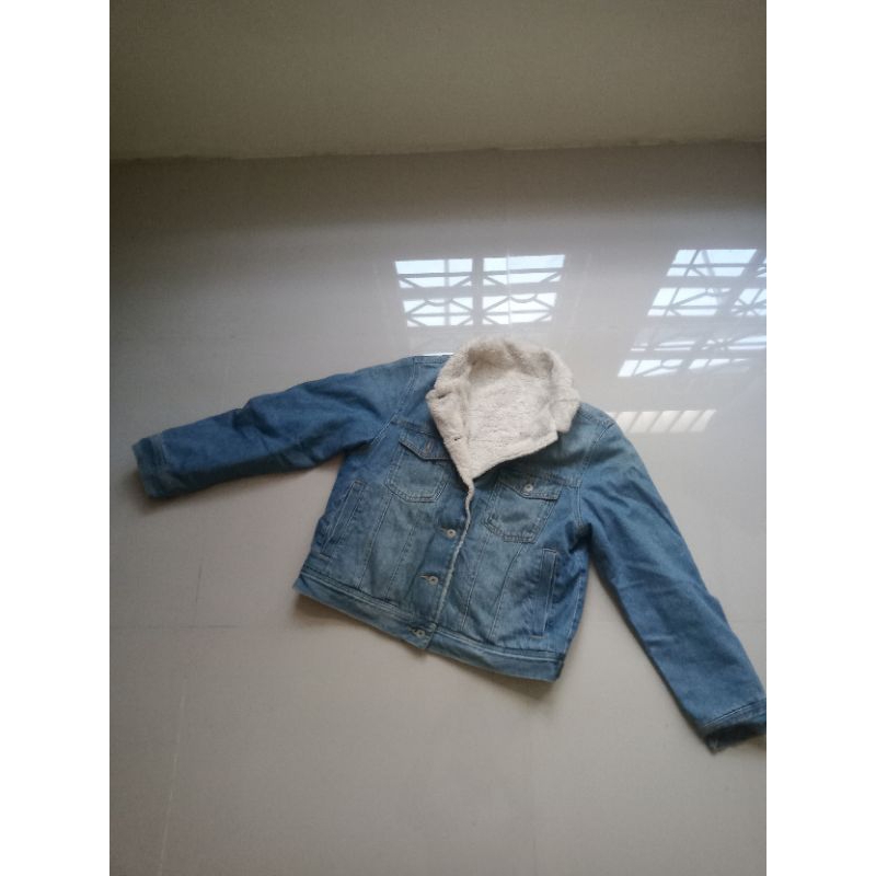 Gu denim sherpa
