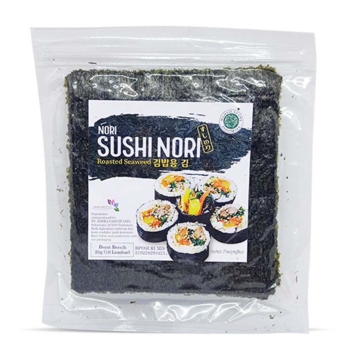 

RB Sushi nori / tokinori yaki sushi / seewed rumput laut isi 10 lembar