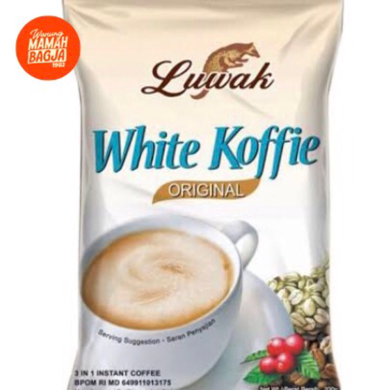 

KOPI LUWAK WHITE COFFIEE sachet-renceng