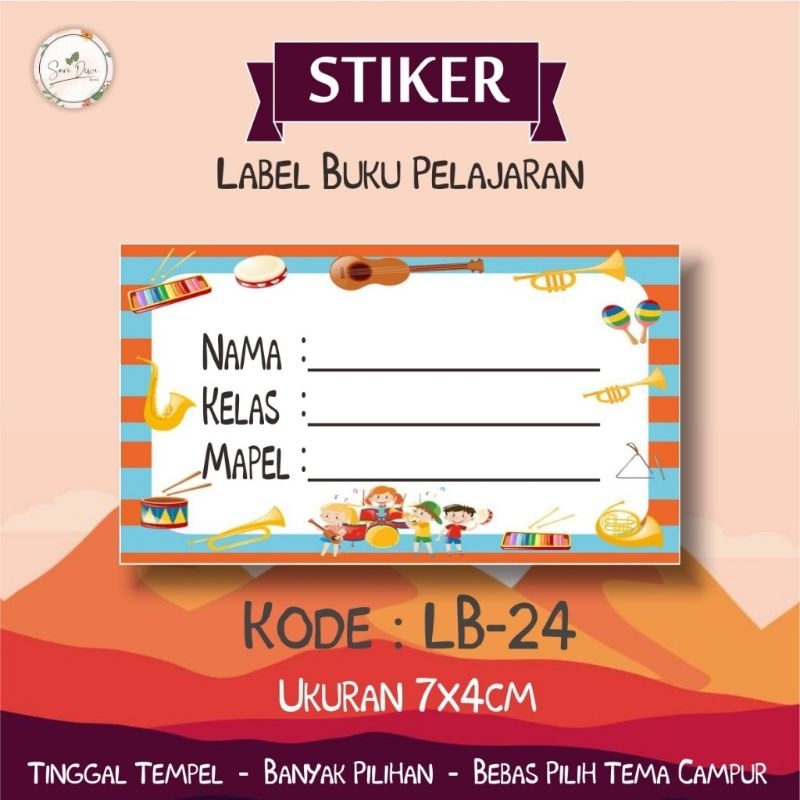 

STICKER MAPEL LB24