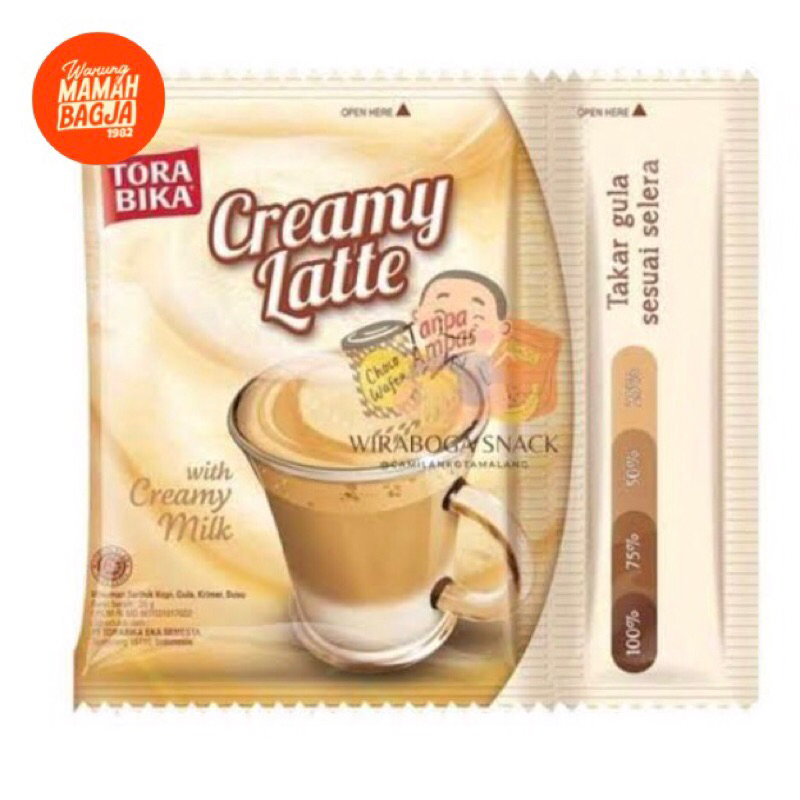 

KOPI CREAMY LATTE sachet - renceng