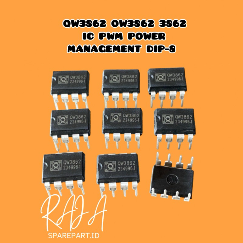 QW3862 OW3862 3862 IC PWM POWER MANAGEMENT DIP-8