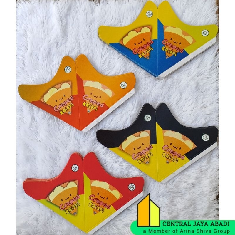 

600 LEMBAR KEMASAN CREPES PAPER CRAFT UKURAN 13 × 15CM | KERTAS LEKER CRISPY HIGH QUALITY | BOX LEKKER WAFFLE CROFFLE PRODUK TERBARU | ARINA SHIVA GROUP 1811