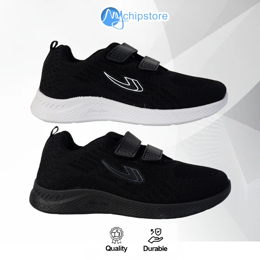 NEW ERA CINDY 06 V Sepatu Sekolah Velcro Anak Original