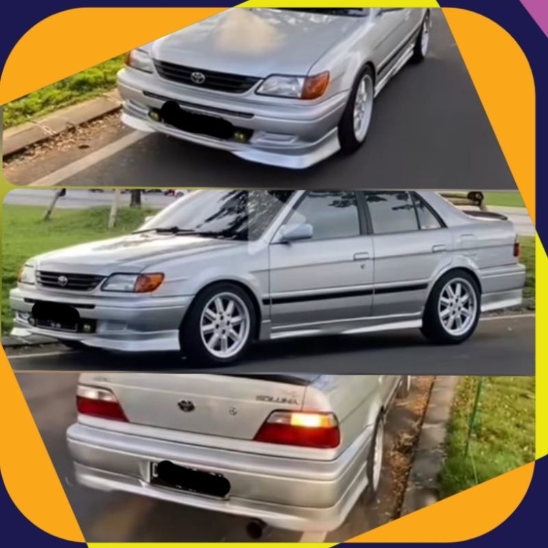 Bodykit Toyota Soluna 1997-2003 type GLI XLI