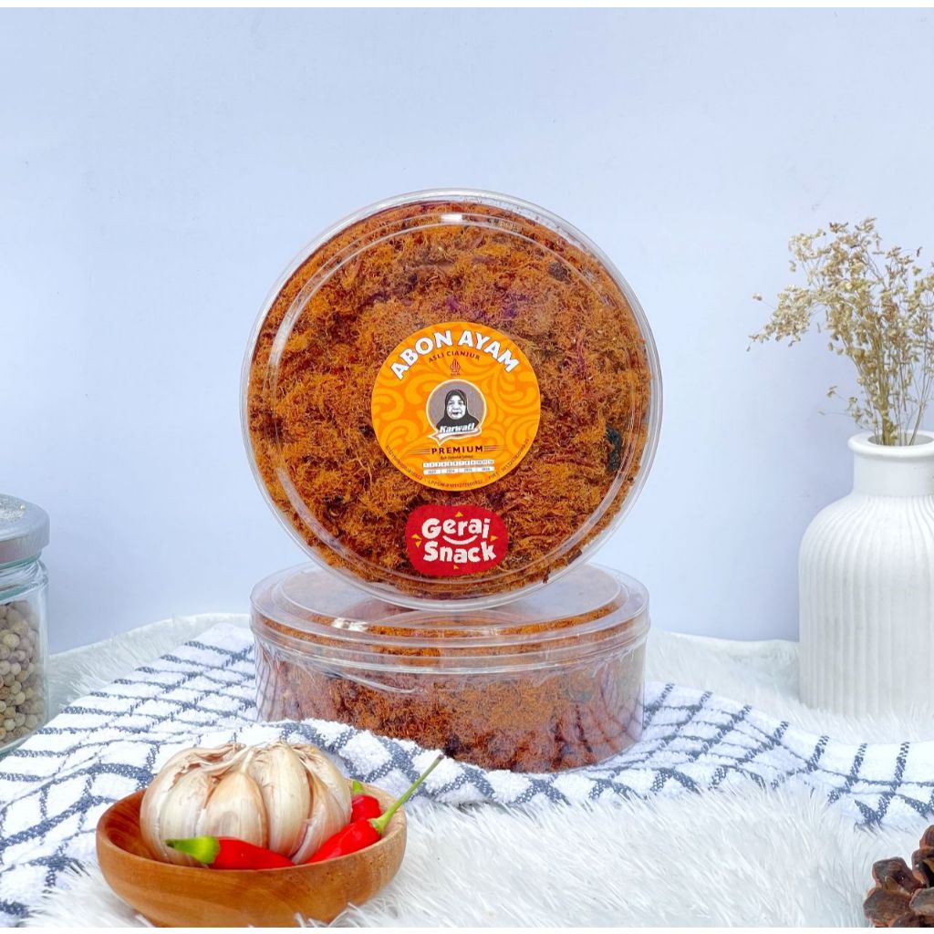 

Ay00! Abon Ayam Karwati Toples 150g Khas Cianjur Best Seller