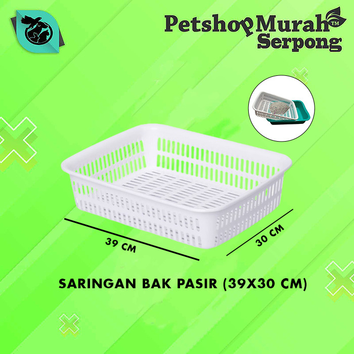 Saringan Bak Pasir kucing Cat Litter Box