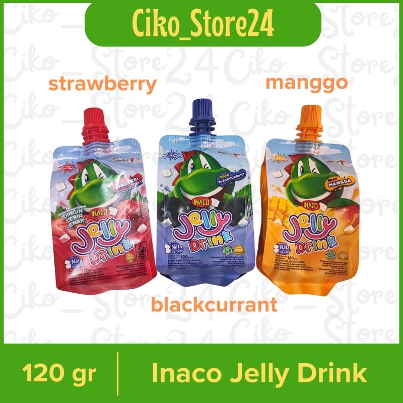 

Inaco Jelly Drink / jelly drink rasa strawberry / jelly drink rasa blackcurrant / jelly drink rasa mangga 120gr