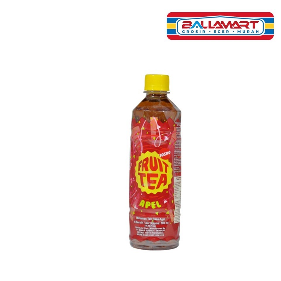 

fruit tea apel 500ml