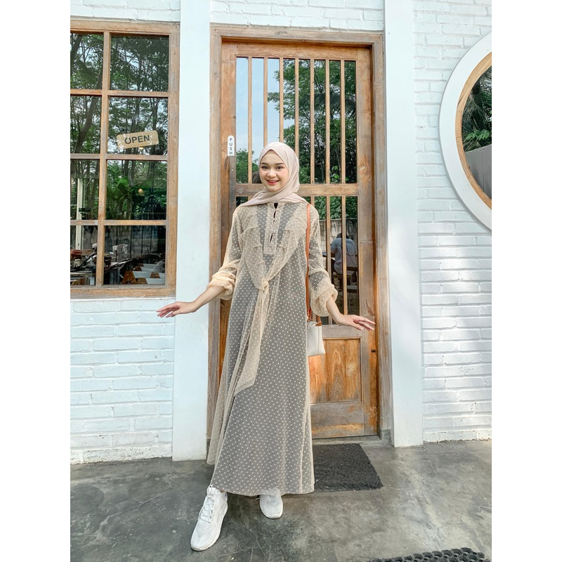 Tile Outer Dress Kondangan long Outer