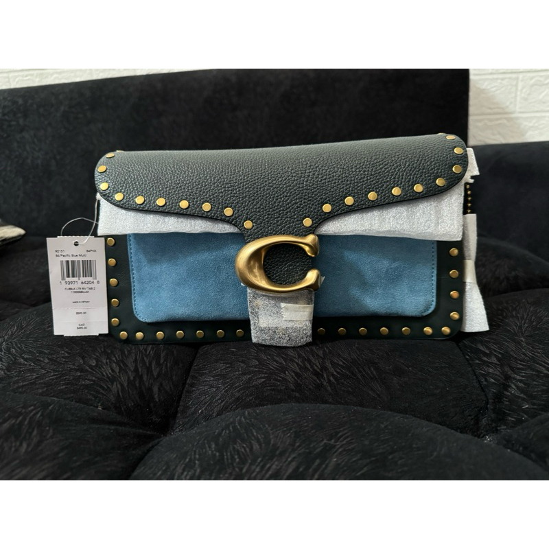 Coach Tabby Shoulder Bag 26 in Colorblock with Rivets