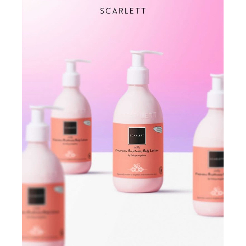body lotion scarlet jolly