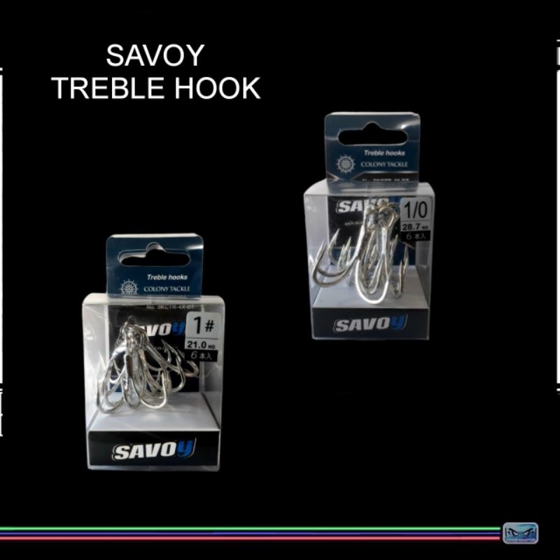 treble hook savoy