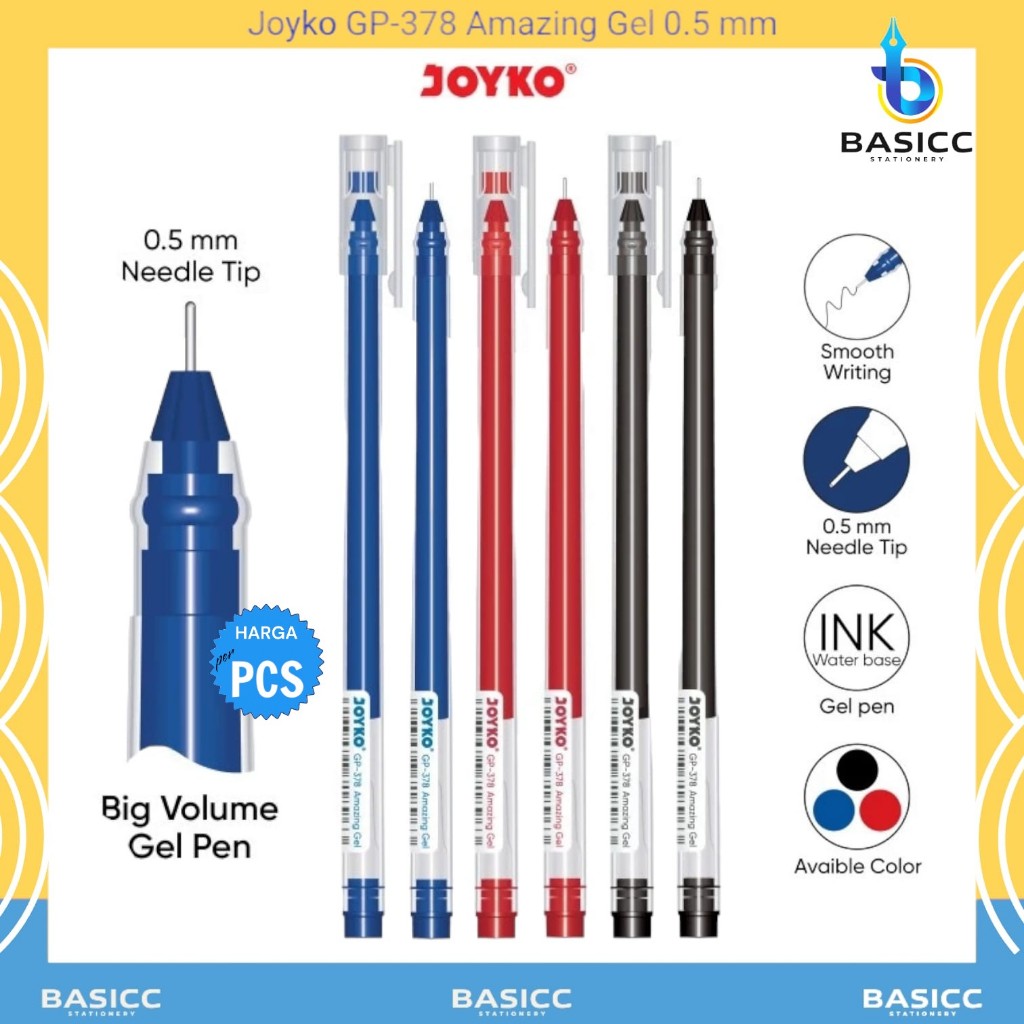 

Joyko Gel Pen Pena Joyko GP-378 Amazing 0.5 mm | @1Pen