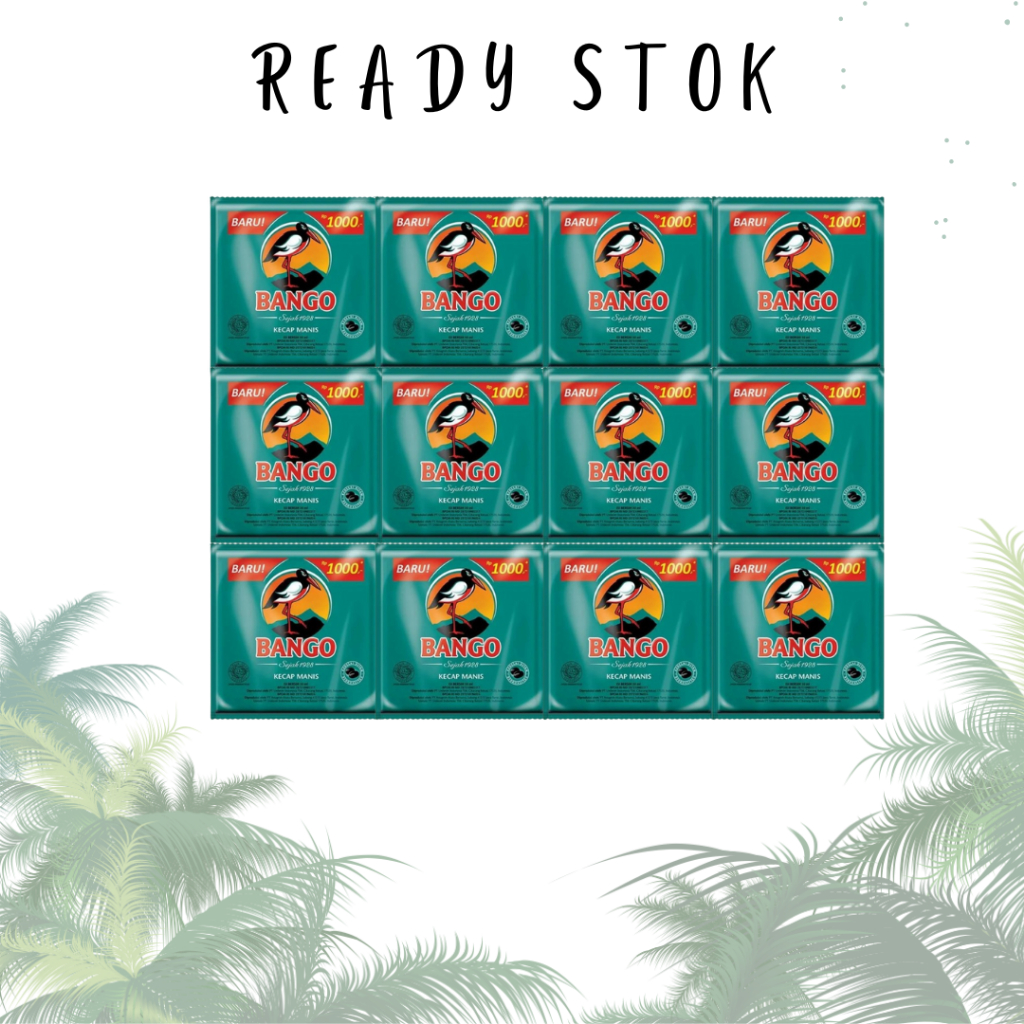 

KECAP BANGO SACHET 12x25gr (1Renceng)