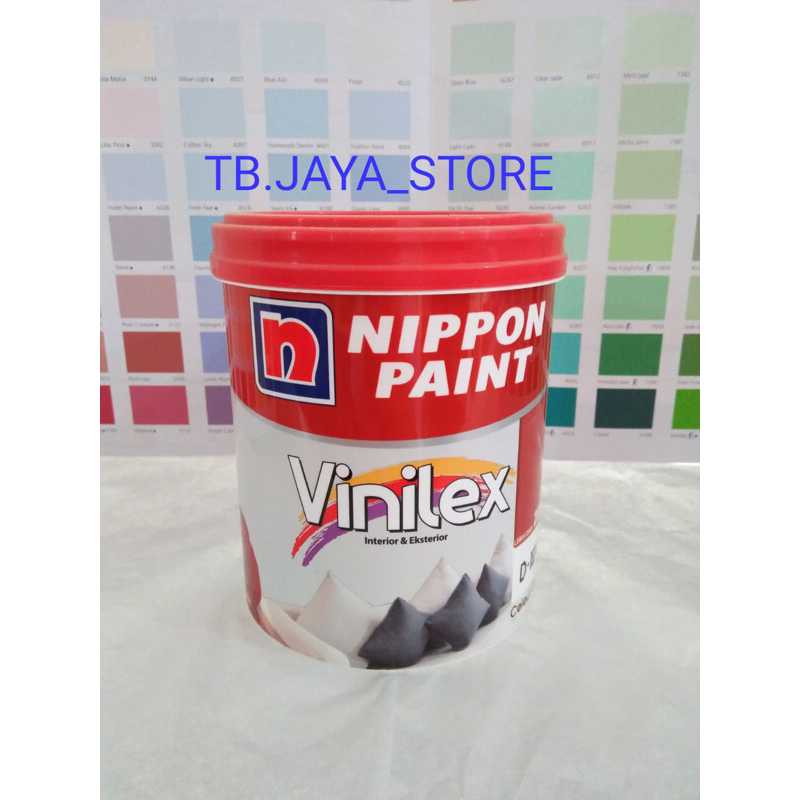 NIPPON VINILEX VINILEX KEMBANG 1 KG CAT TEMBOK VINILEX PUTIH 300
