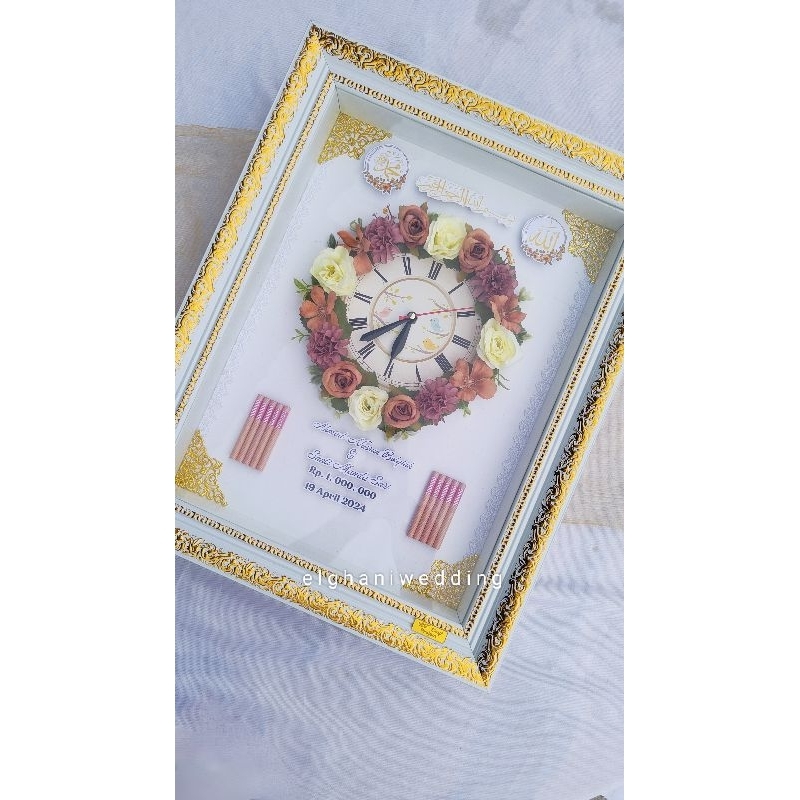 bingkai mahar / mahar bingkai medan / mahar 30x40cm / bingkai mahar