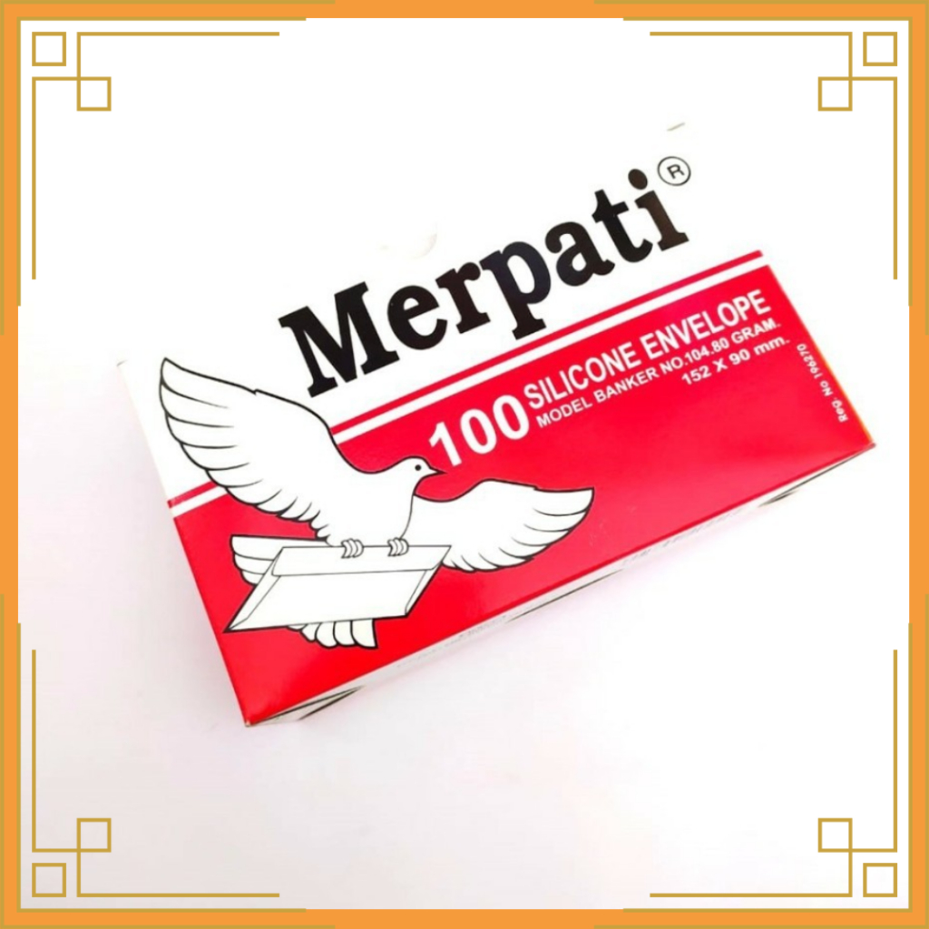 

MERPATI/KIKY Amplop putih polos 104 80gr